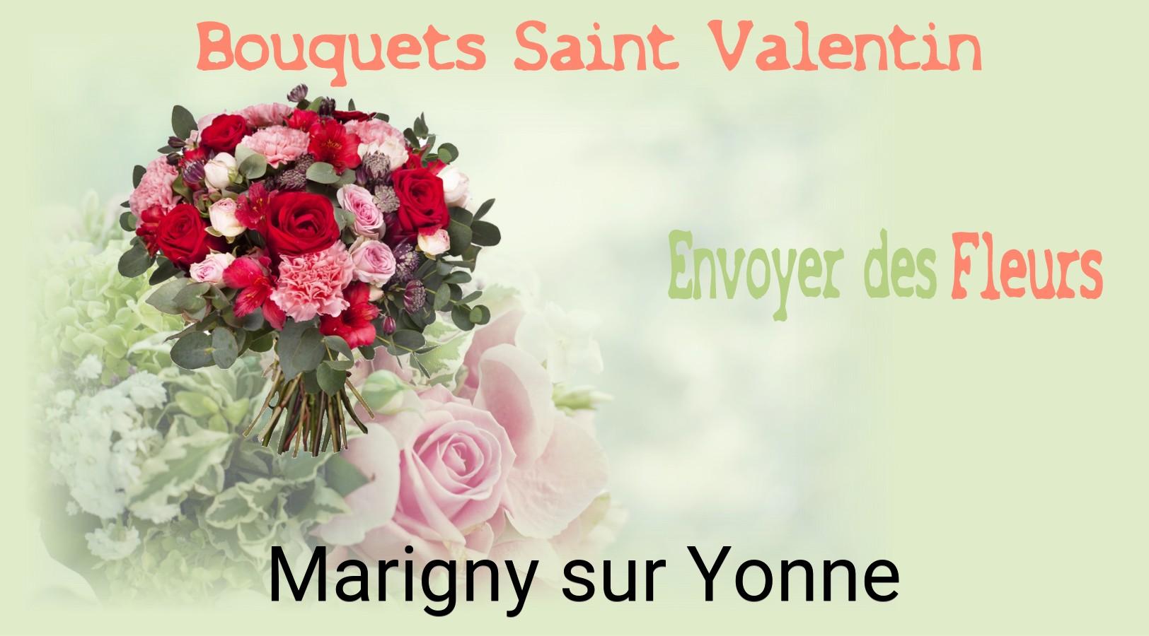 Roses de Saint-Valentin livrées à Marigny-sur-Yonne
